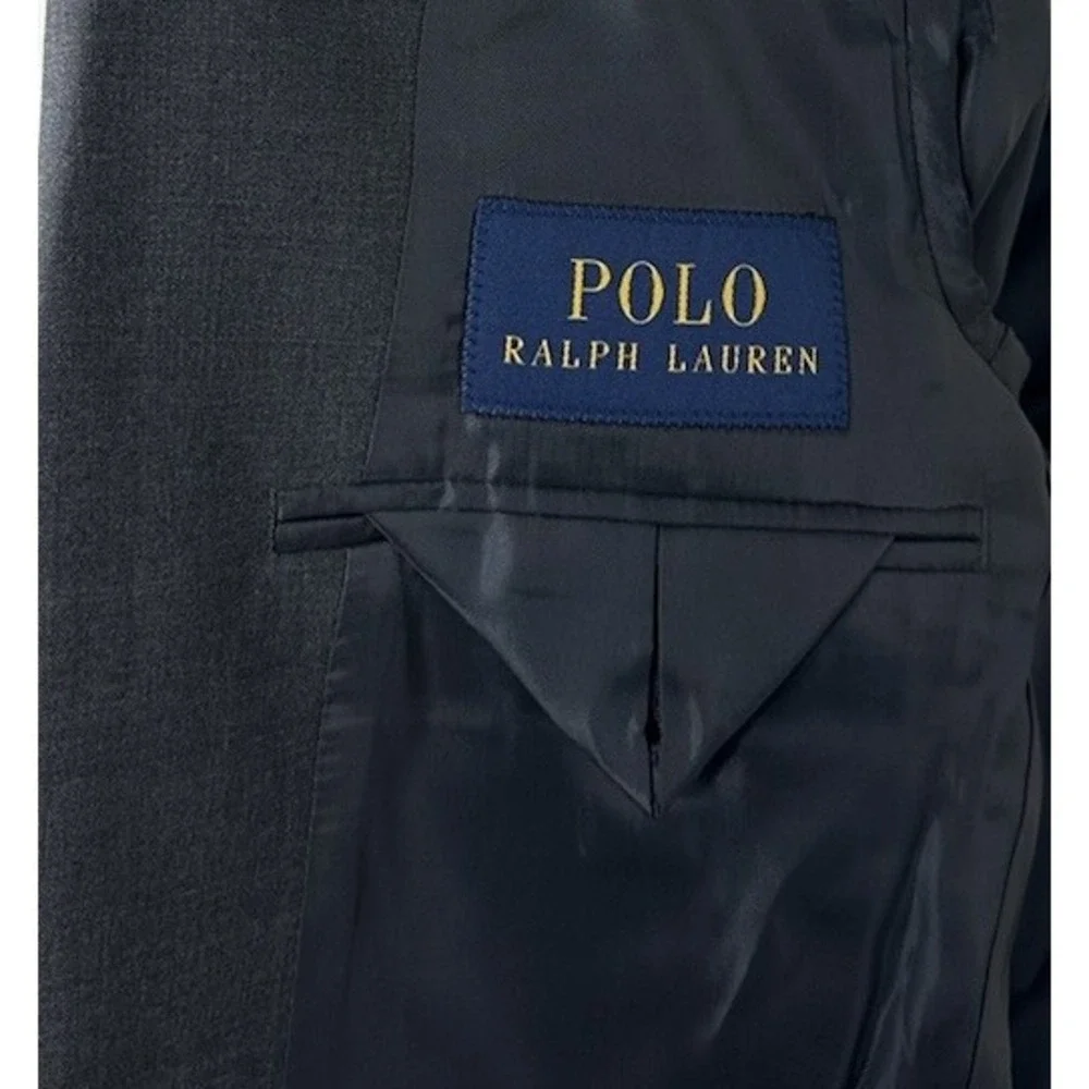 Polo Ralph Lauren Current Gray Wool Blend Mens Blazer Size XL NWT 398$
